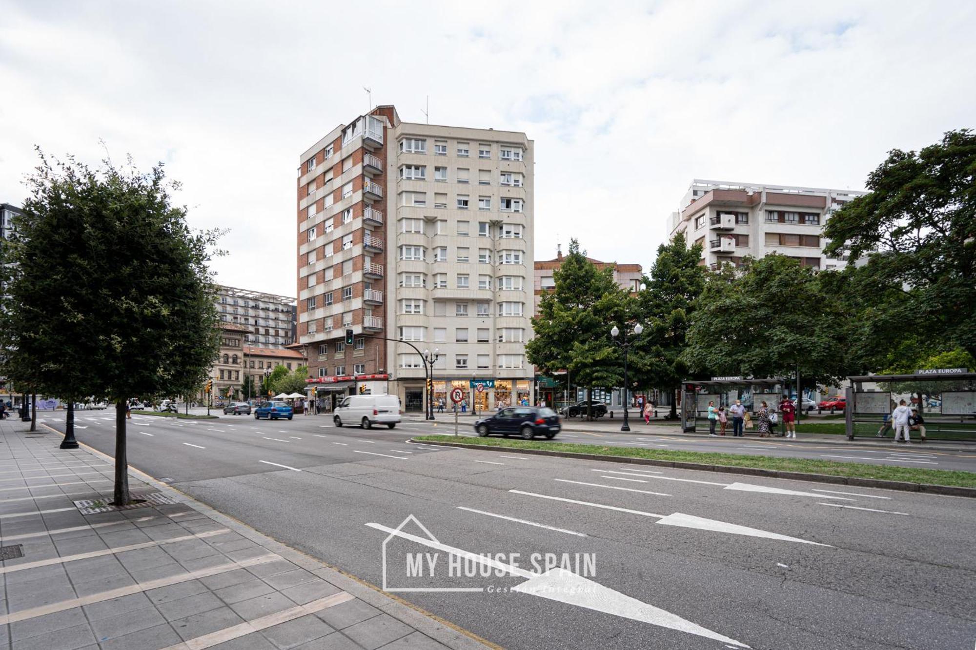 Myhousespain - Amplio Apartamento Con Vistas En Pleno Centro Gijón Eksteriør billede